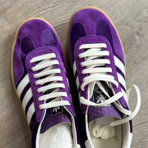 Gucci Adidas Gazelle Sneakers (Velvet Purple)
